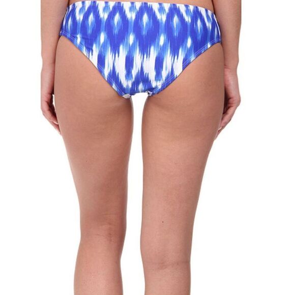 New Shoshanna Blue Printed Hipster Swim Bikini Bottom Size P Petite 24-25" - Picture 3 of 5